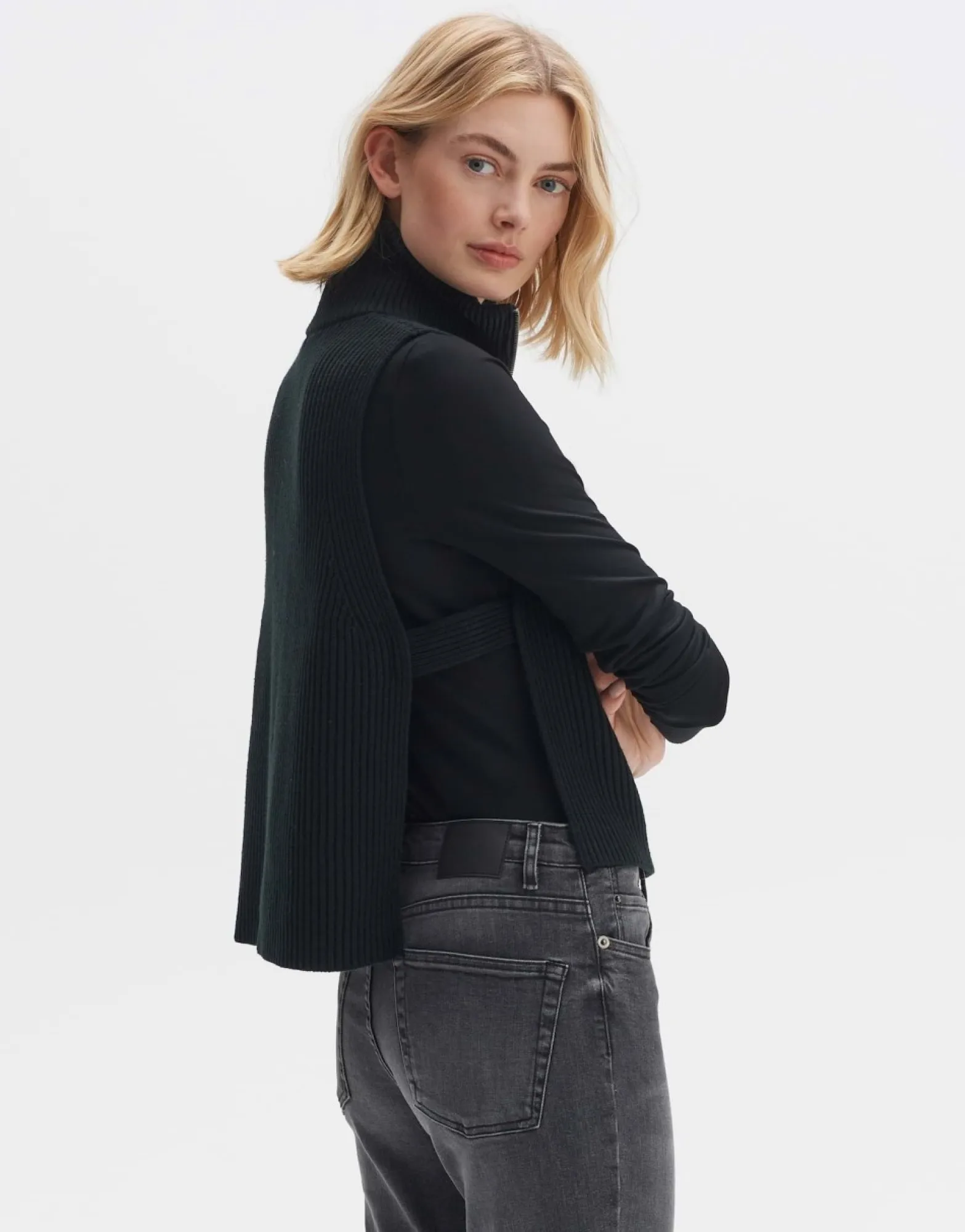 Cheap someday Fashion Abibo Cape Black