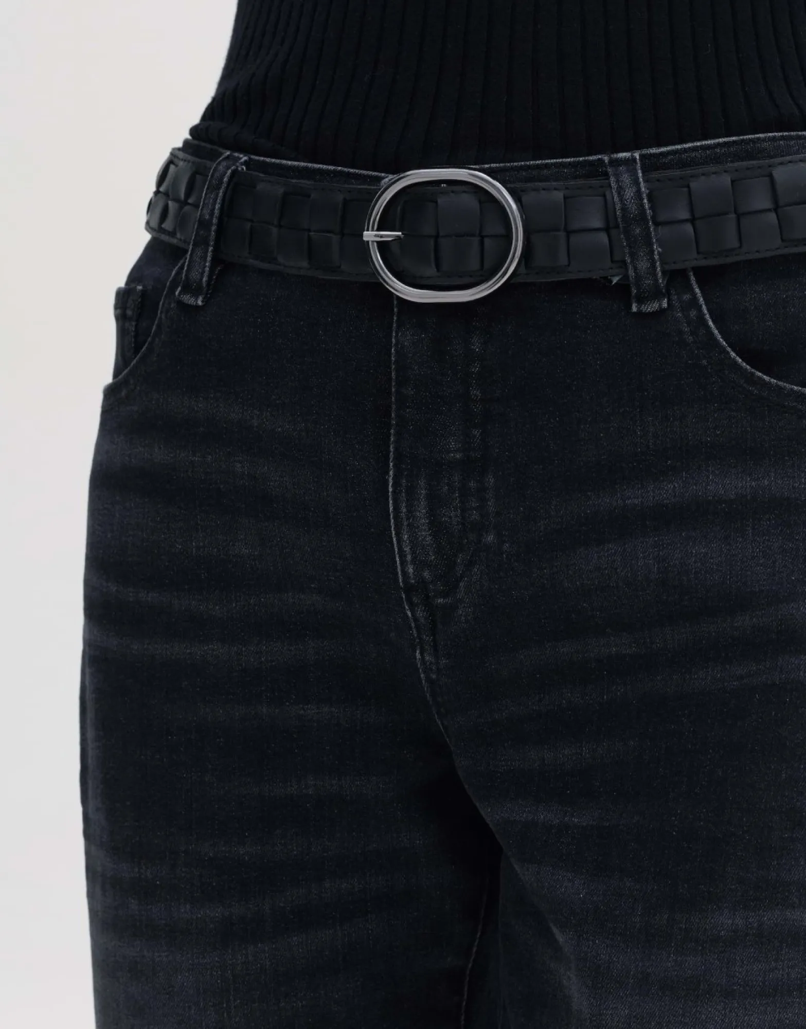 New someday Fashion Aboneta Belt Black