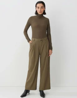 Best someday Fashion Bandplooibroek Casym Misty Green