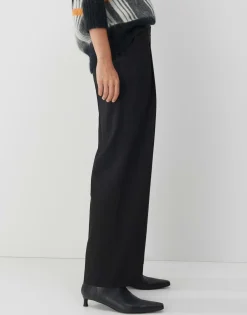 Shop someday Fashion Bandplooibroek Casym Black