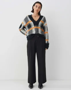 Shop someday Fashion Bandplooibroek Casym Black