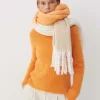 Hot someday Fashion Baquarium Scarf Crush Orange