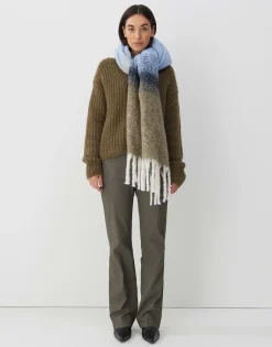 Online someday Fashion Baquarium Scarf Balance Blue