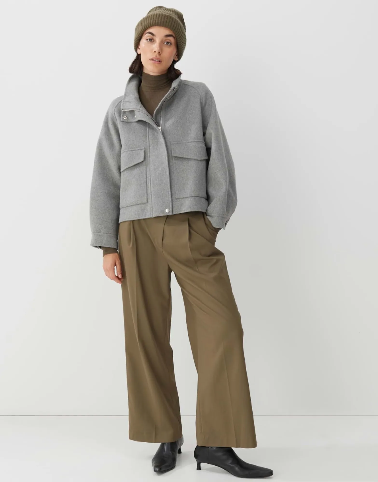 Discount someday Fashion Berta Cap Misty Green