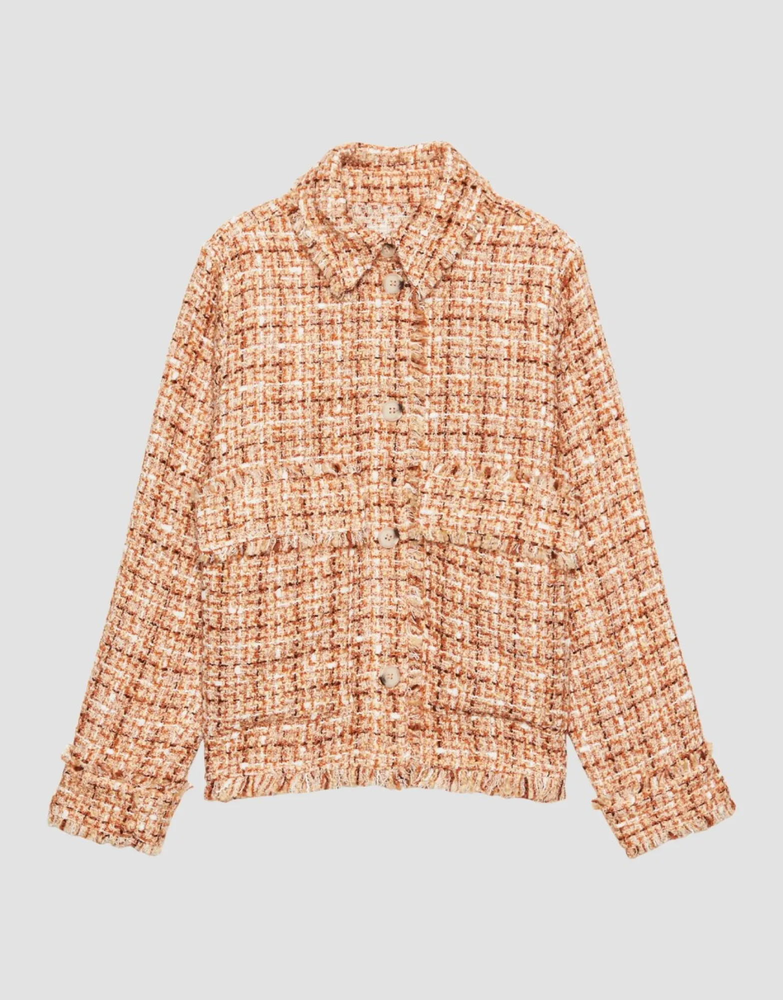 Best someday Fashion Blazer Jas Nior Color Crush Orange