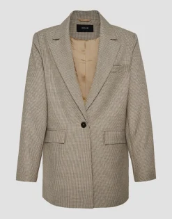 Best Sale someday Fashion Blazer Jimeni Check Nutmeg