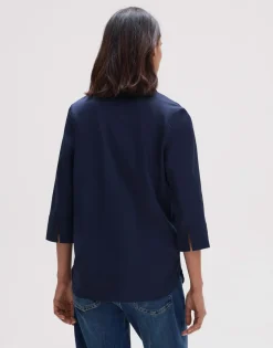 Shop someday Fashion Blouse Foleo Coal Blue