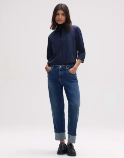 Shop someday Fashion Blouse Foleo Coal Blue