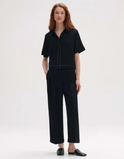 Flash Sale someday Fashion Blouse Met Korte Mouwen Femsa Black