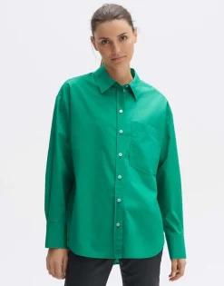 Online someday Fashion Blouse Met Lange Mouwen Freyana Pepper Green
