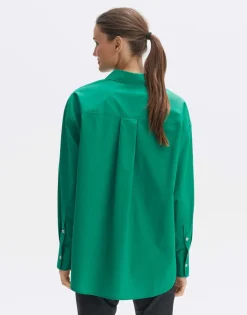 Online someday Fashion Blouse Met Lange Mouwen Freyana Pepper Green