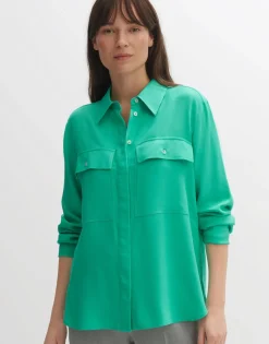 Store someday Fashion Blouse Met Lange Mouwen Falva Opal Green