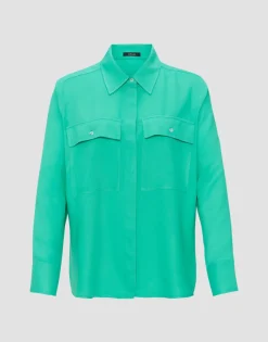 Store someday Fashion Blouse Met Lange Mouwen Falva Opal Green