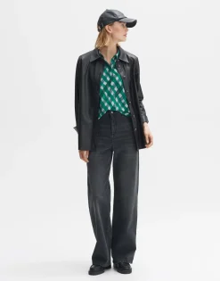 Clearance someday Fashion Blouse Met Lange Mouwen Faboli Black