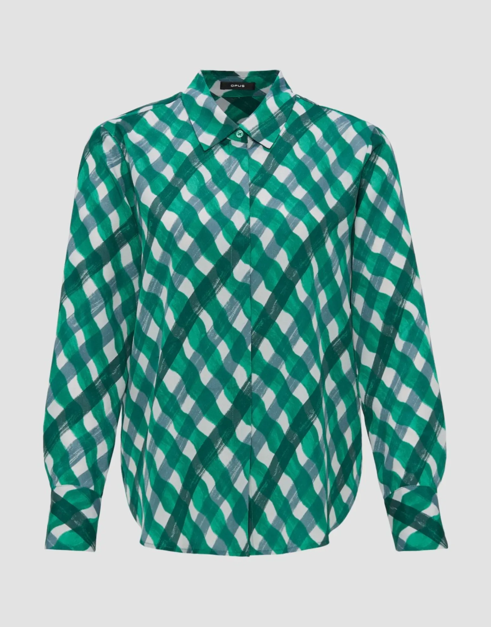 Cheap someday Fashion Blouse Met Print Falkine Splendid Pepper Green