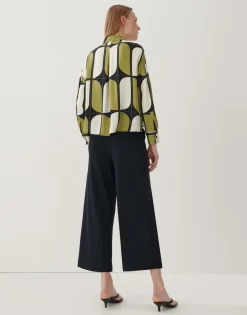 Hot someday Fashion Blouse Met Print Zilako Green Moss