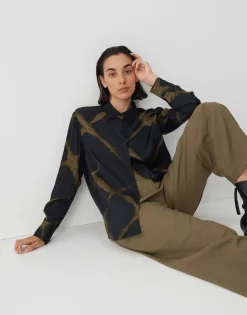 Fashion someday Fashion Blouse Met Print Zirvana Ocean