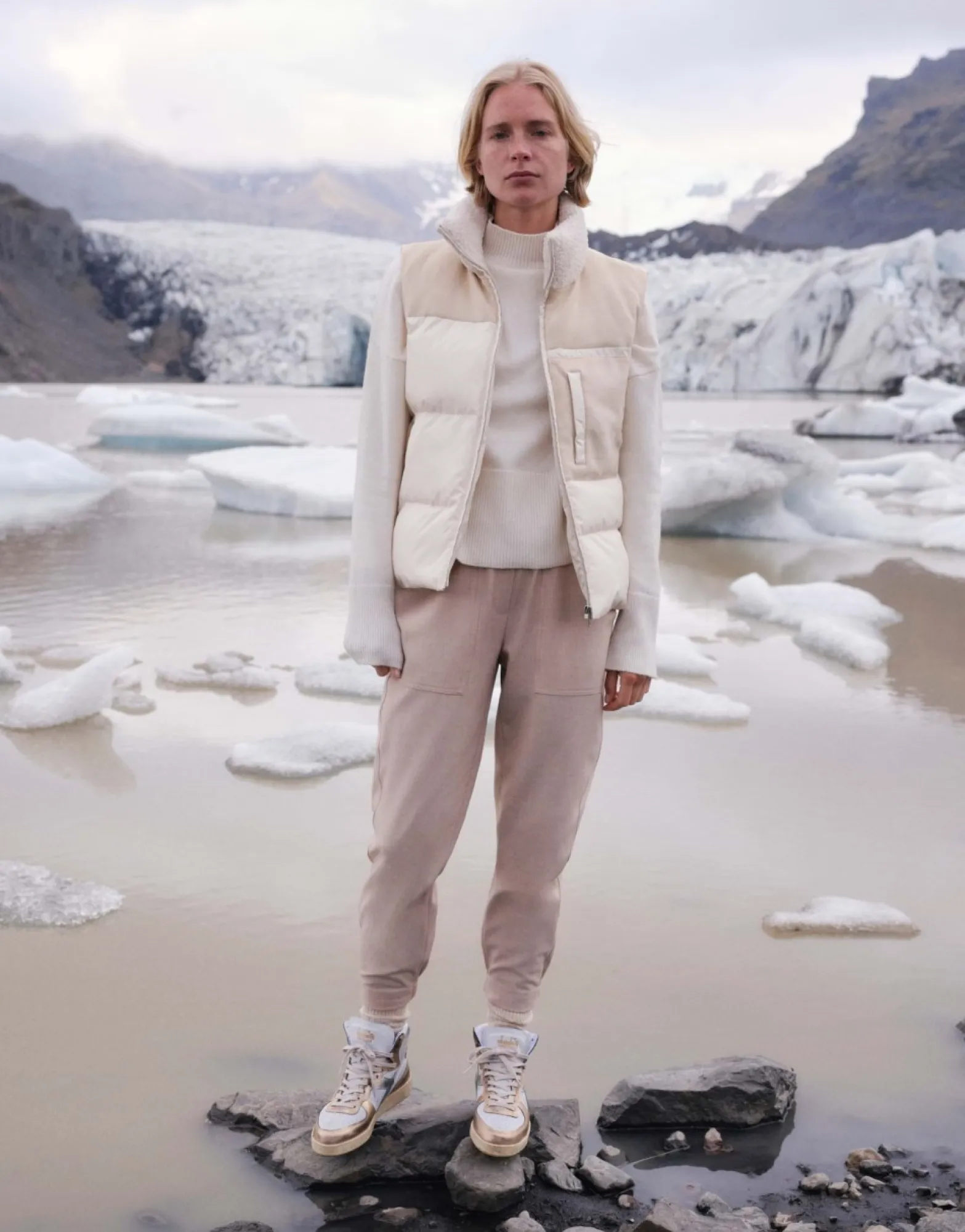 Cheap someday Fashion Bodywarmer Waporia Soft Cream