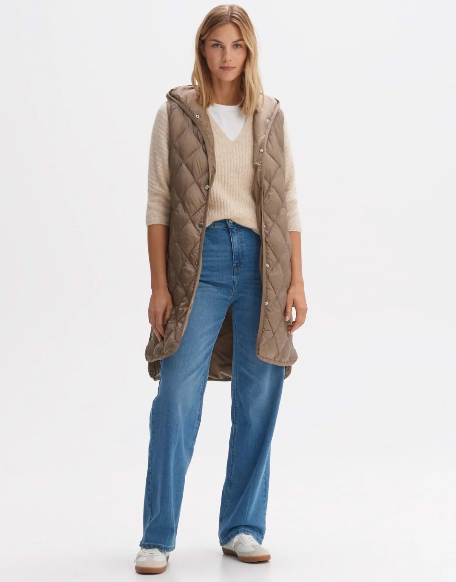 Hot someday Fashion Bodywarmer Wiamant Nutmeg