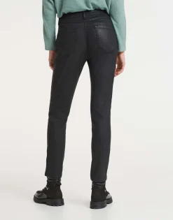 Shop someday Fashion Coated Jeans Emily Zip Black
