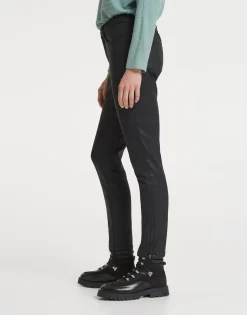 Shop someday Fashion Coated Jeans Emily Zip Black