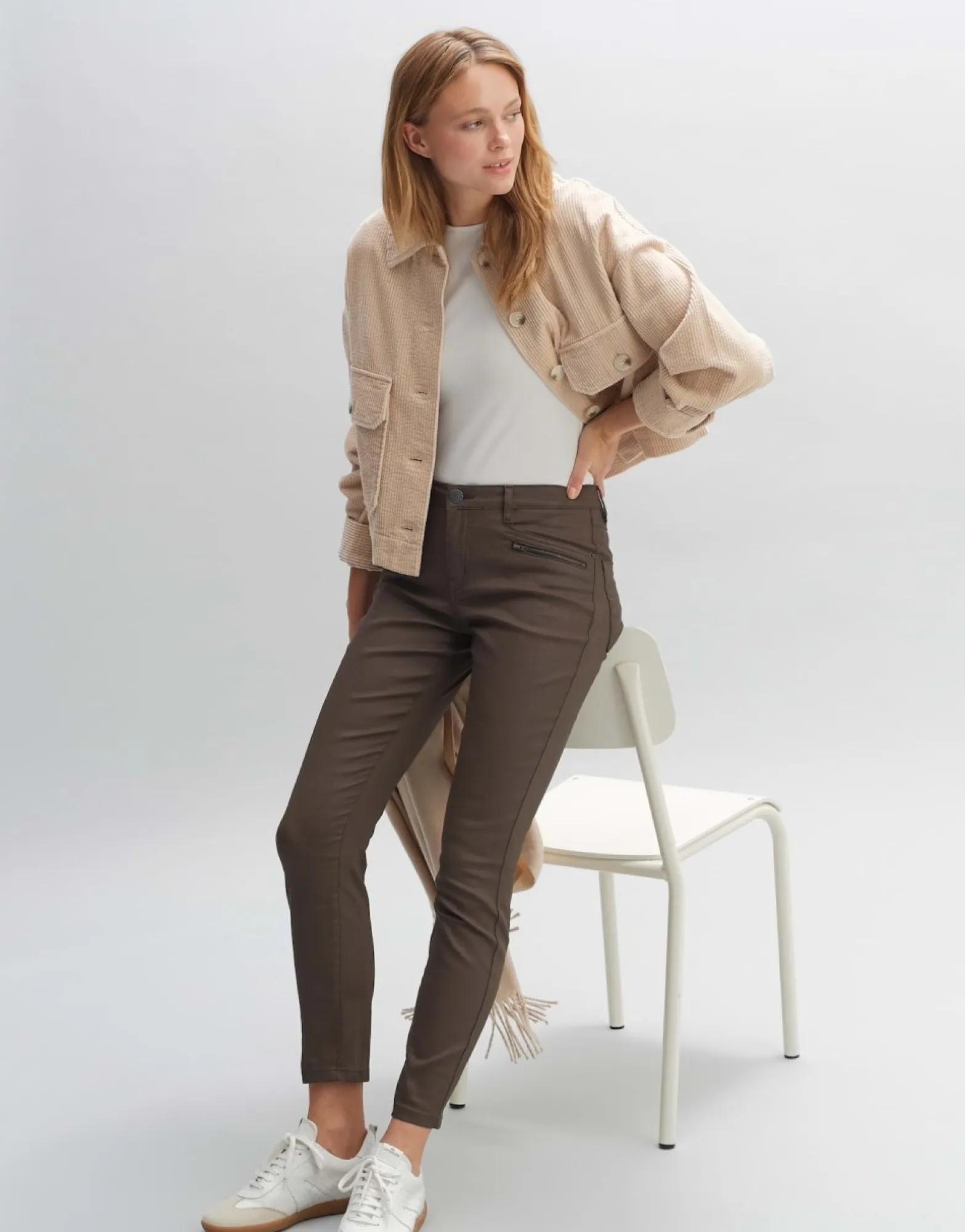 Store someday Fashion Coated Jeans Evita Reloaded Sandalwood