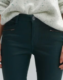 Cheap someday Fashion Coated Jeans Evita Reloaded Deep Teal