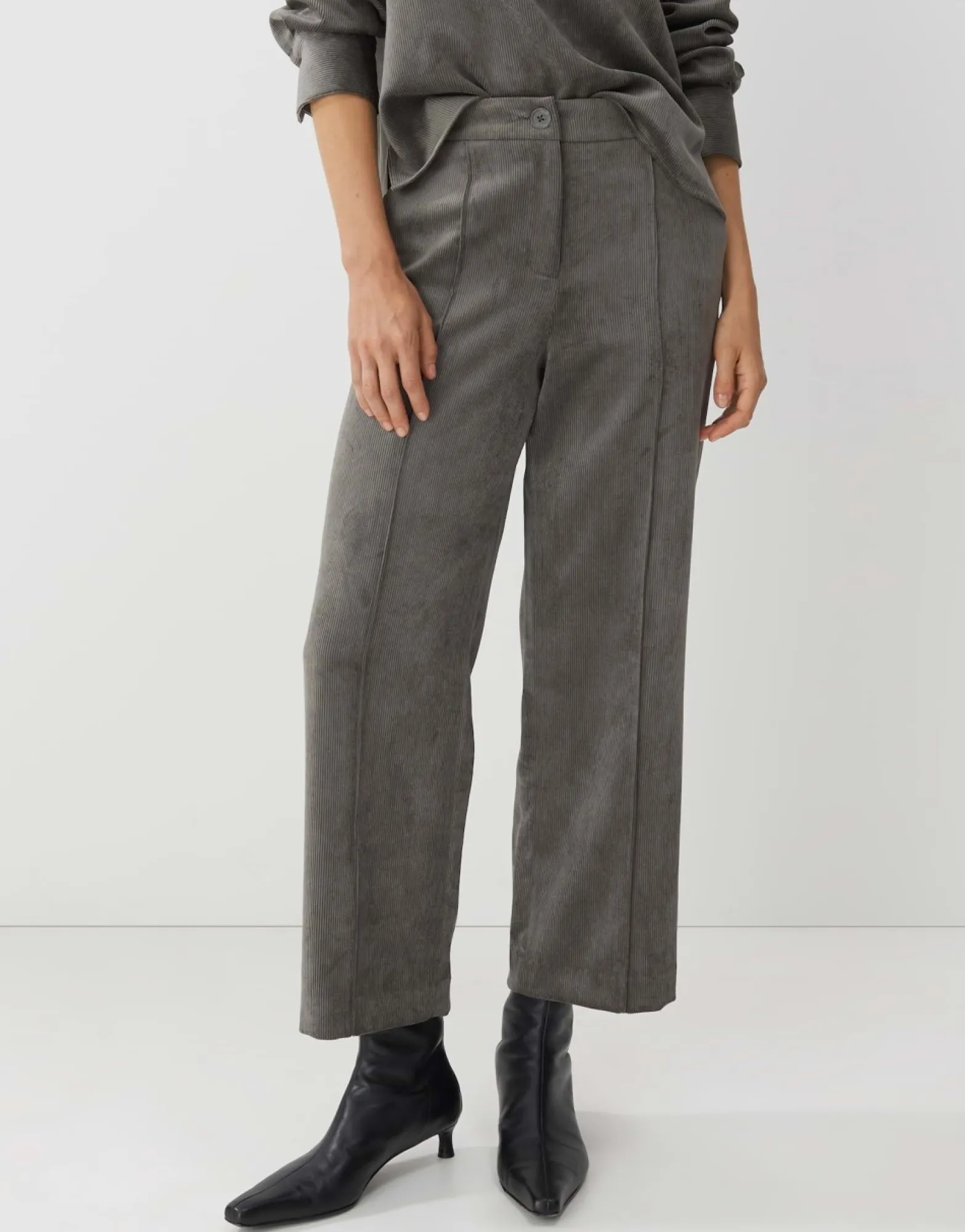 Online someday Fashion Cordbroek Cabien Misty Green