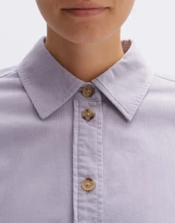 Best Sale someday Fashion Corduroy Bloes Fleandra Soft Viola