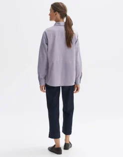 Best Sale someday Fashion Corduroy Bloes Fleandra Soft Viola