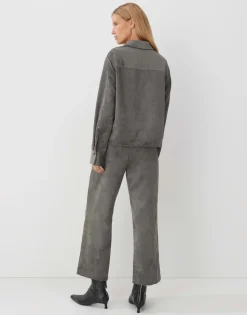 Clearance someday Fashion Corduroy Bloes Zortney Misty Green