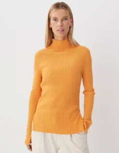 Online someday Fashion Fijngebreide Trui Tippi Crush Orange