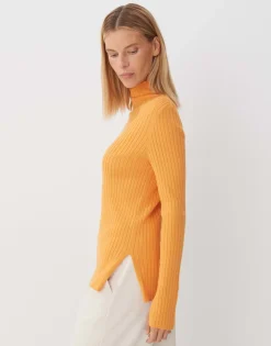 Online someday Fashion Fijngebreide Trui Tippi Crush Orange