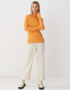 Online someday Fashion Fijngebreide Trui Tippi Crush Orange
