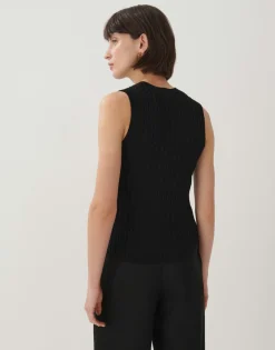 Shop someday Fashion Gebreid Top Tanelle Black