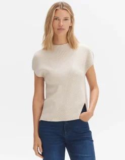 Cheap someday Fashion Gebreid T-Shirt Palimi Natural Glaze