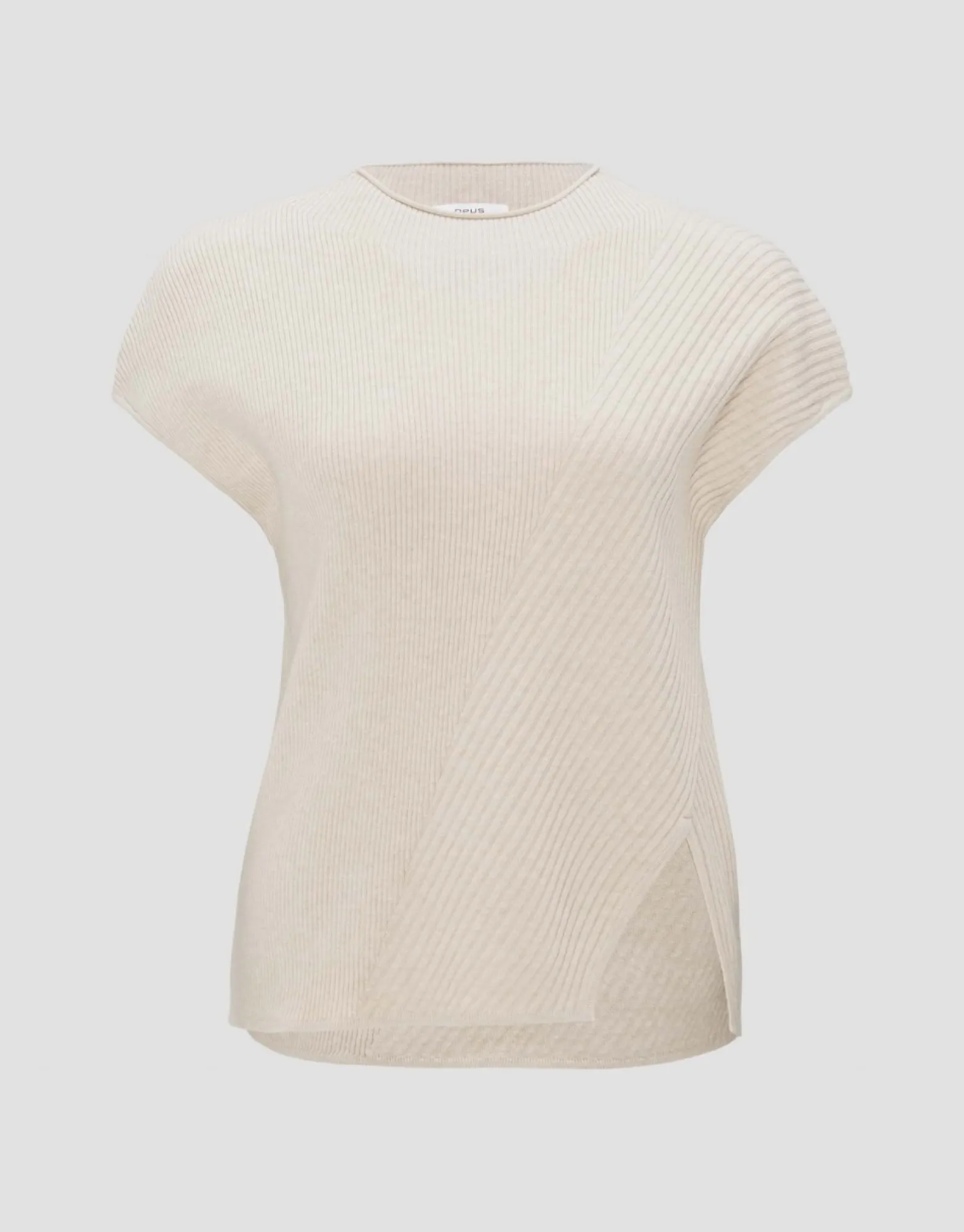 Cheap someday Fashion Gebreid T-Shirt Palimi Natural Glaze