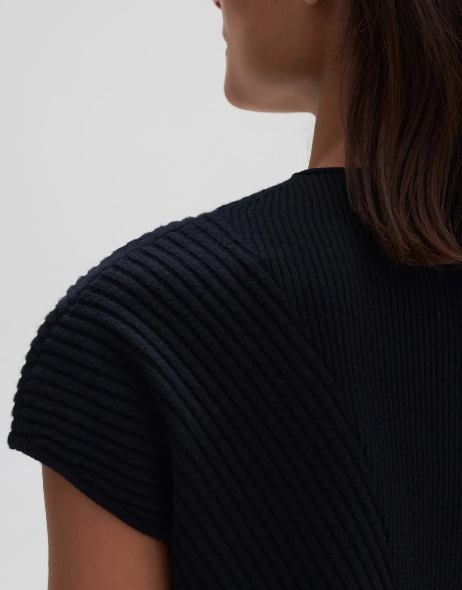 Best Sale someday Fashion Gebreid T-Shirt Palimi Black