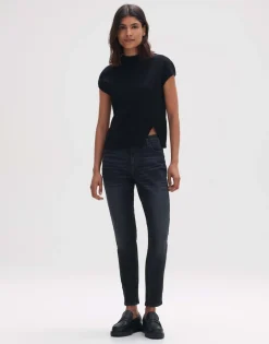 Best Sale someday Fashion Gebreid T-Shirt Palimi Black