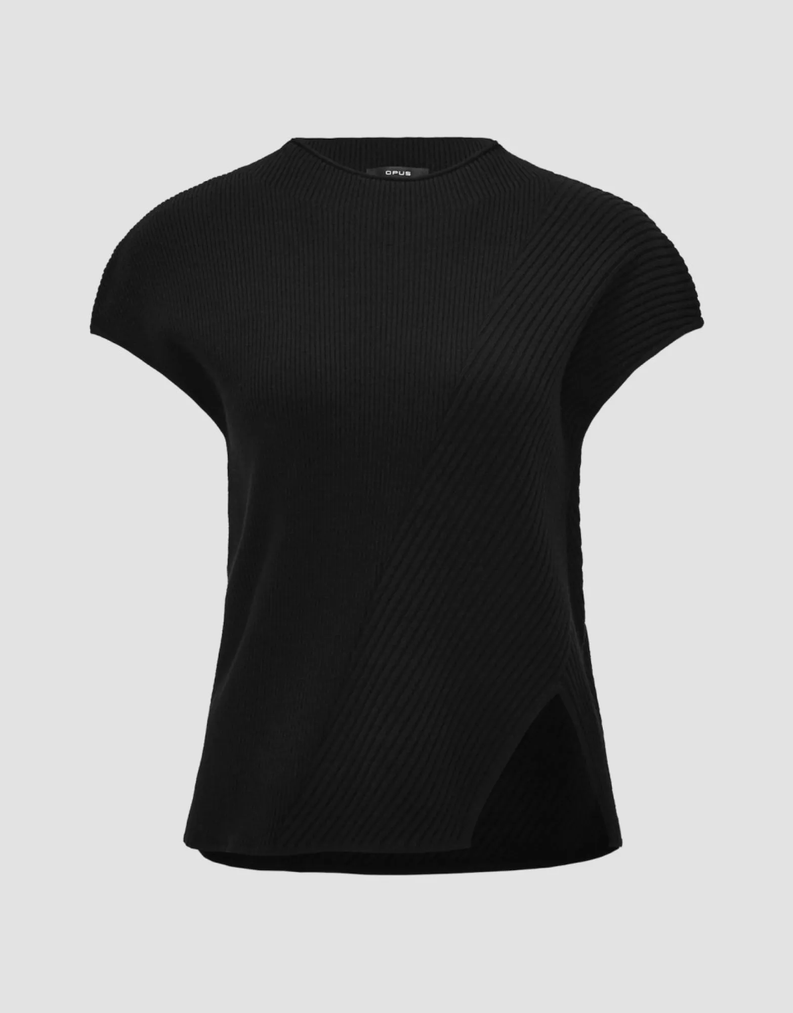 Best Sale someday Fashion Gebreid T-Shirt Palimi Black