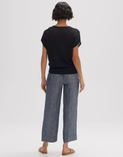 Fashion someday Fashion Gebreid T-Shirt Pecki Coal Blue