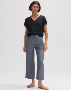 Fashion someday Fashion Gebreid T-Shirt Pecki Coal Blue