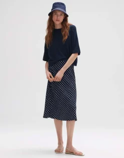 Outlet someday Fashion Gebreid T-Shirt Pinu Coal Blue