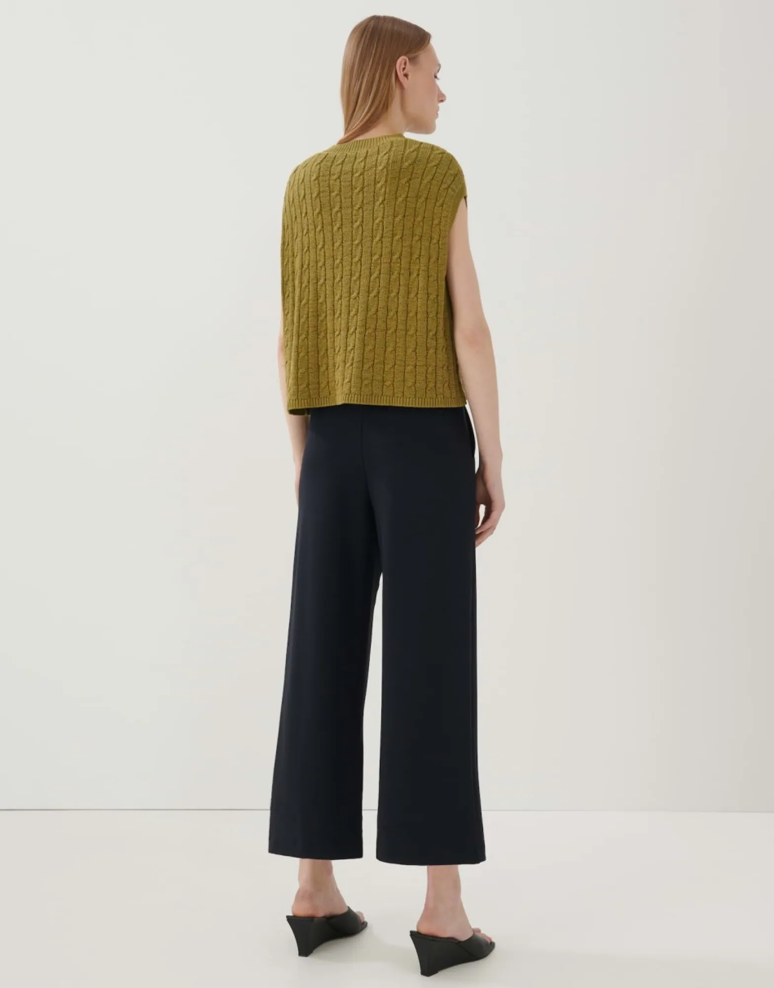 Store someday Fashion Gebreid T-Shirt Tadriana Green Moss