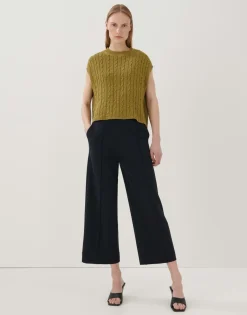 Store someday Fashion Gebreid T-Shirt Tadriana Green Moss