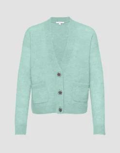 Outlet someday Fashion Gebreid Vest Domani Soft Pale Mint