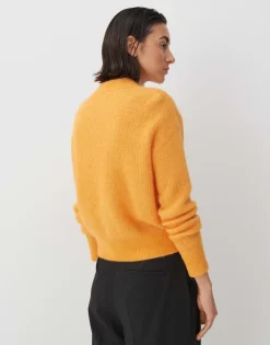 Cheap someday Fashion Gebreid Vest Tesha Crush Orange