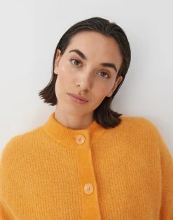 Cheap someday Fashion Gebreid Vest Tesha Crush Orange