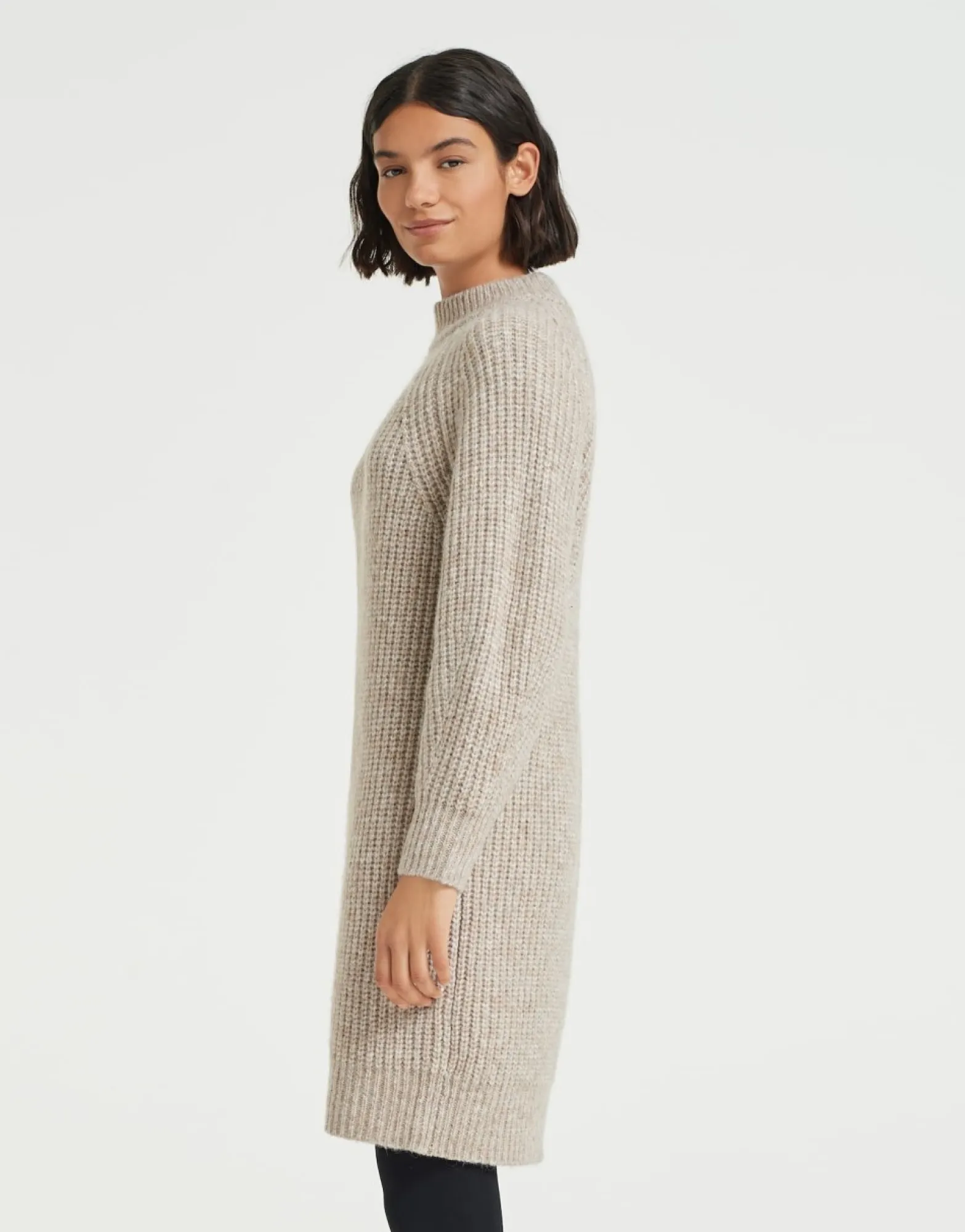 Best Sale someday Fashion Gebreide Jurk Wetrissi Nutmeg