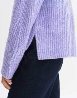 Clearance someday Fashion Gebreide Trui Pakya Soft Viola